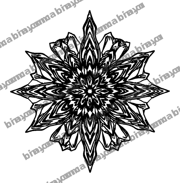 Star Tessellation colouring page — free printable for adults