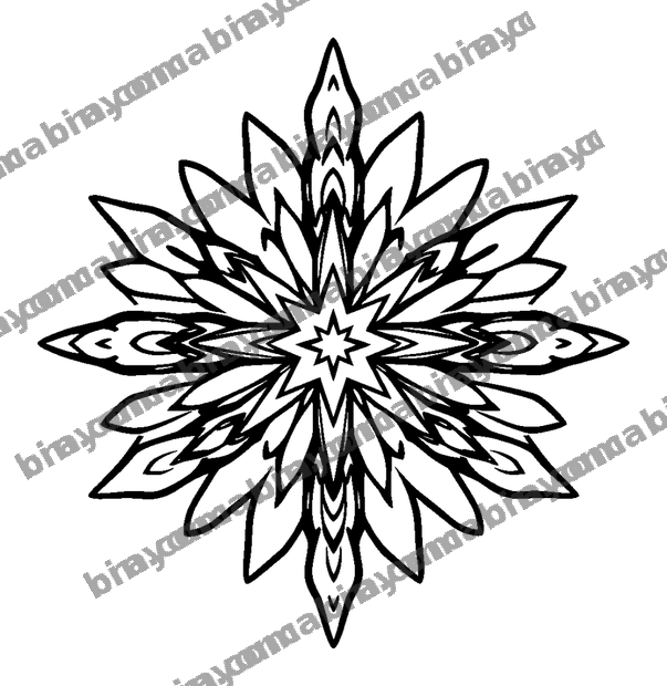 Star colouring page — free printable for kids