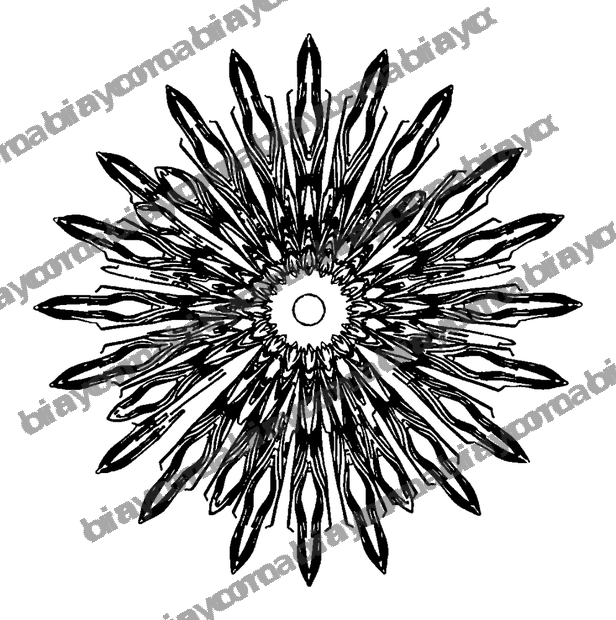 Sunburst Rays colouring page — free printable for teens