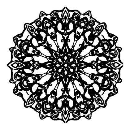 Swirl Colouring Page (Teens, Intricate)