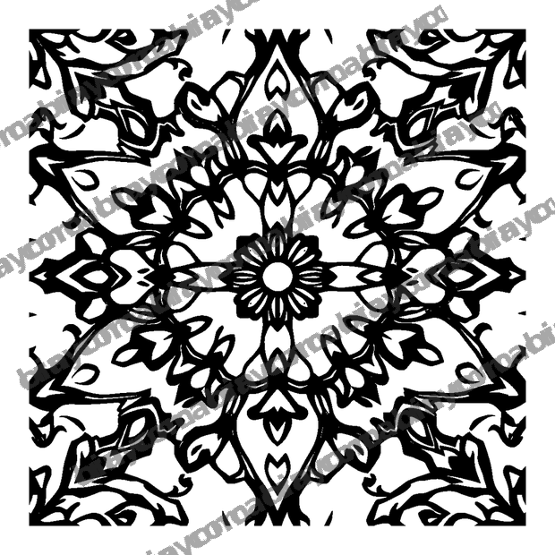 Tessellation colouring page — free printable for kids