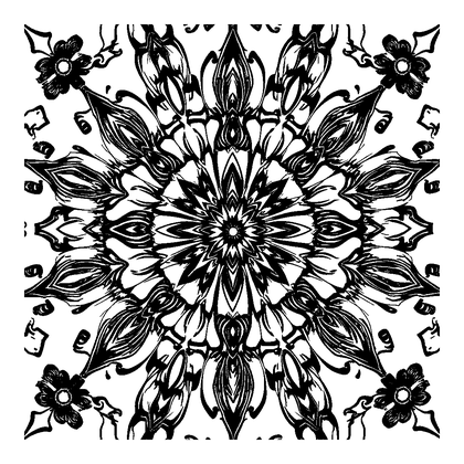 Tessellation Colouring Page (Teens, Intricate)