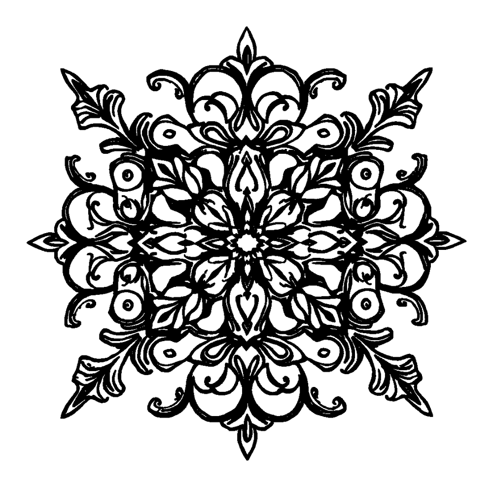 Tile Pattern colouring page — free printable for adults