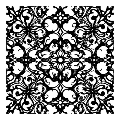 Tile Pattern Colouring Page (Teens, Standard)