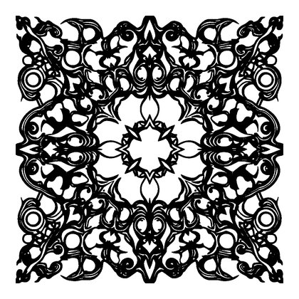 Trellis Colouring Page (Adults, Intricate)