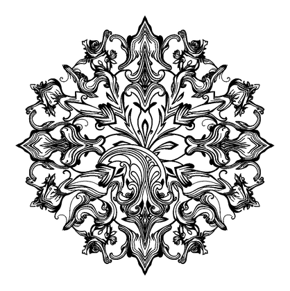 Wave Colouring Page (Teens, Intricate)