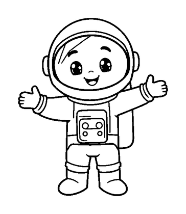 Space Colouring Pack (Kids)