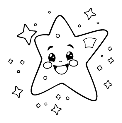 Constellation Colouring Page (Kids, Standard)