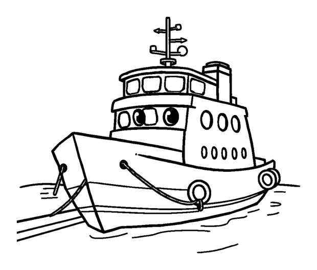 Docking Port colouring page — free printable for kids