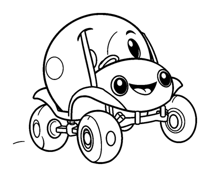 Moon Buggy Colouring Page (Kids, Standard)