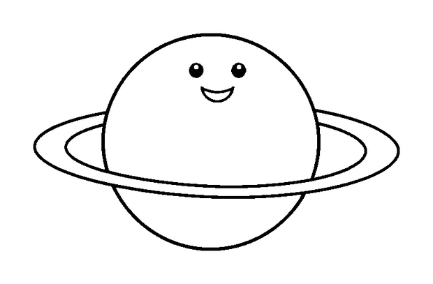 Orbit Path colouring page — free printable for toddlers