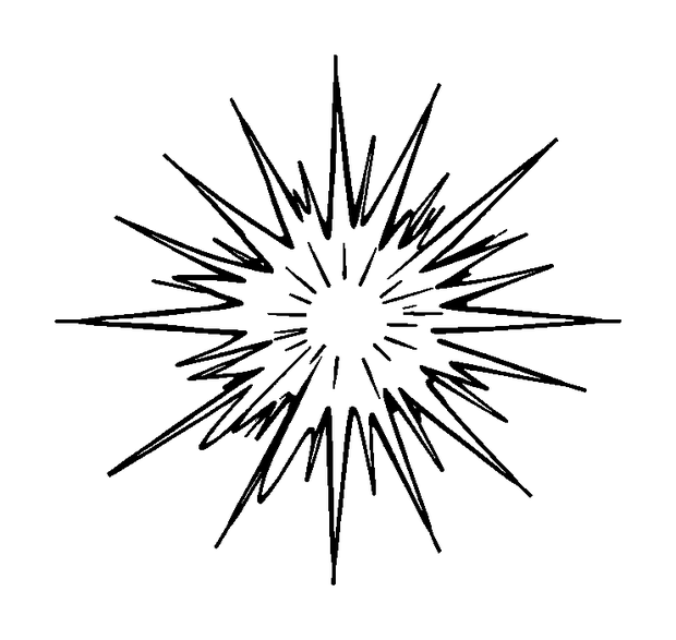 Pulsar Burst colouring page — free printable for kids