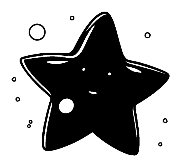 Red Giant Star colouring page — free printable for kids