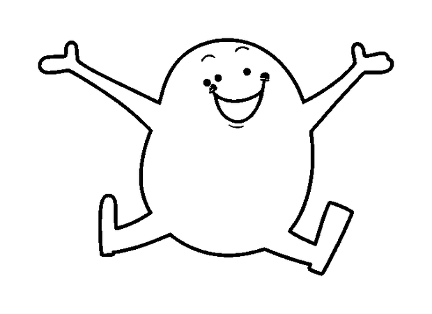 Long Jump colouring page — free printable for toddlers