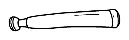 Relay Baton Colouring Page (Kids, Standard)