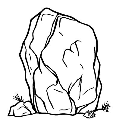 Rock Climbing Colouring Page (Kids, Standard)
