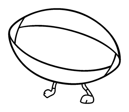 Rugby Colouring Page (Kids, Bold & Easy)