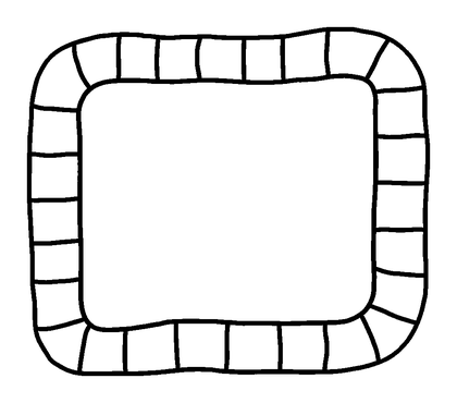 Board Game Colouring Page (Kids, Bold & Easy)