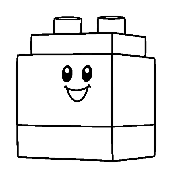 Building Blocks colouring page — free printable for toddlers