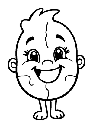 Jigsaw Piece Colouring Page (Kids, Bold & Easy)