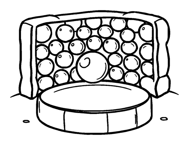 Marble Shooter Game colouring page — free printable for kids