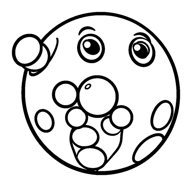Marble Shooter Game colouring page — free printable for toddlers