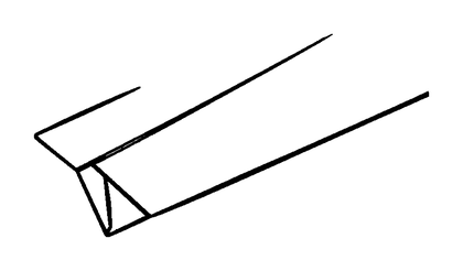 Paper Aeroplane Colouring Page (Kids, Standard)