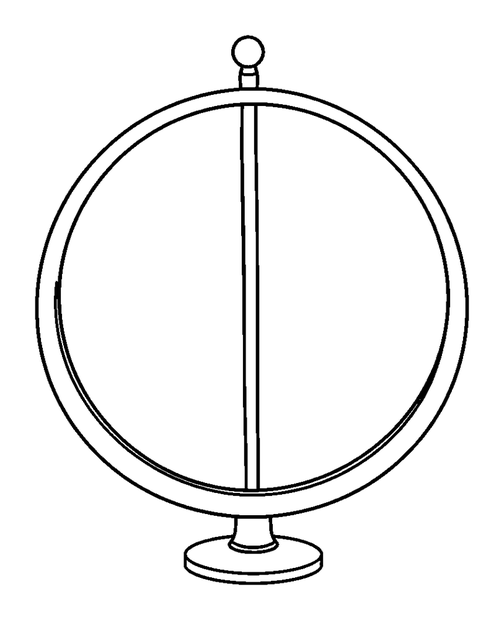 Spinning Hoop colouring page — free printable for kids