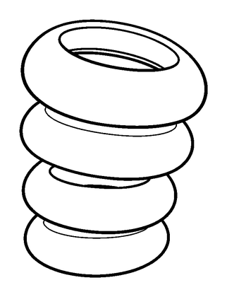 Stacking Rings Colouring Page (Kids, Standard)