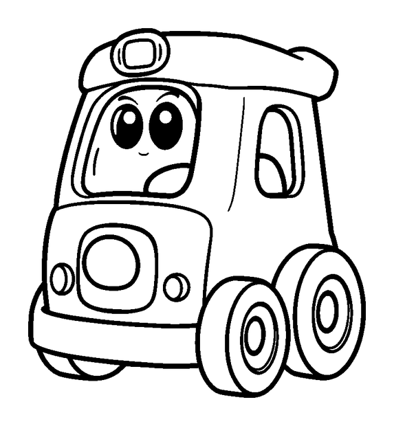 Toy Till colouring page — free printable for kids