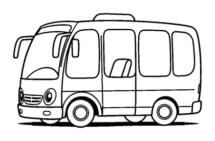 Coach Colouring Page (Kids, Standard)