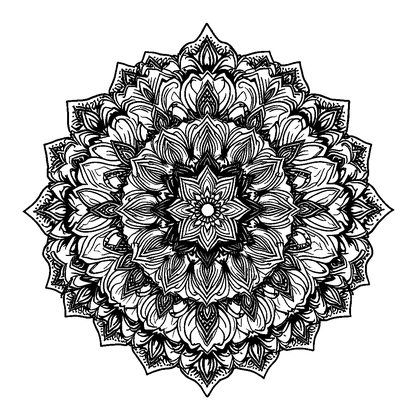 Cosy Blanket Colouring Page (Adults, Intricate)