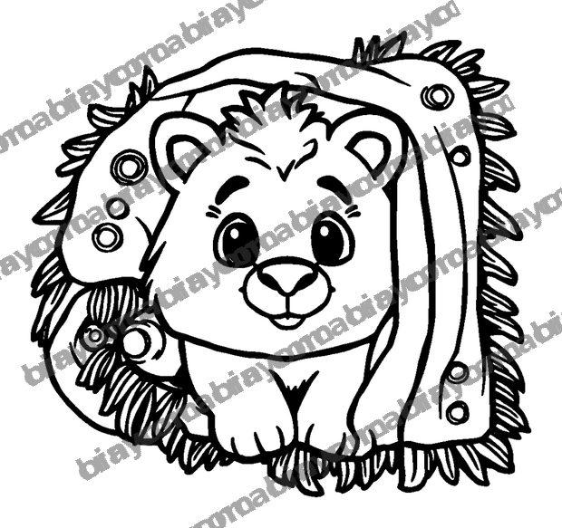 Cosy Blanket colouring page — free printable for teens