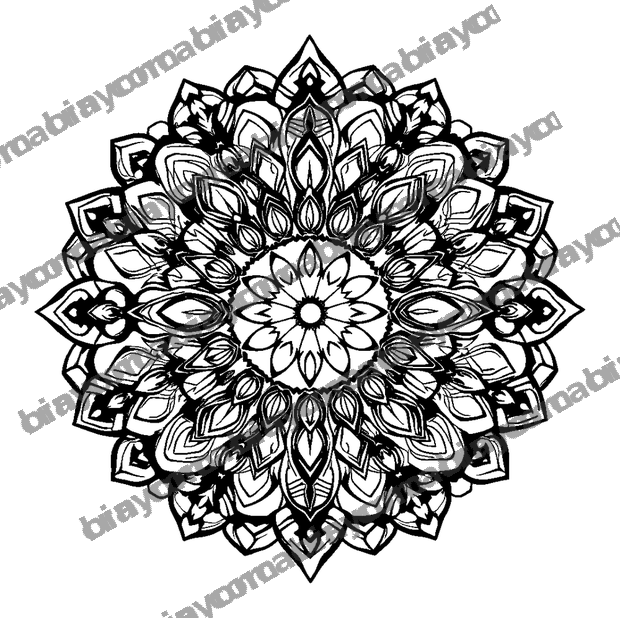 Feather Mandala colouring page — free printable for adults