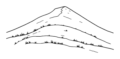 Gentle Hill Colouring Page (Teens, Standard)