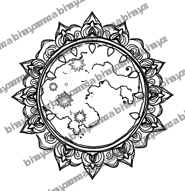 Moon Mandala colouring page — free printable for adults