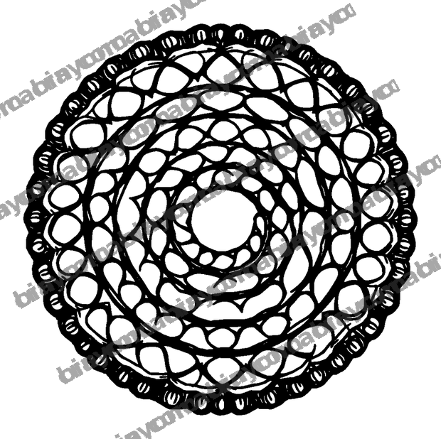 Ripple Circle colouring page — free printable for adults