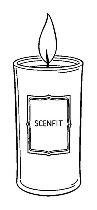 Scented Candle Colouring Page (Teens, Standard)