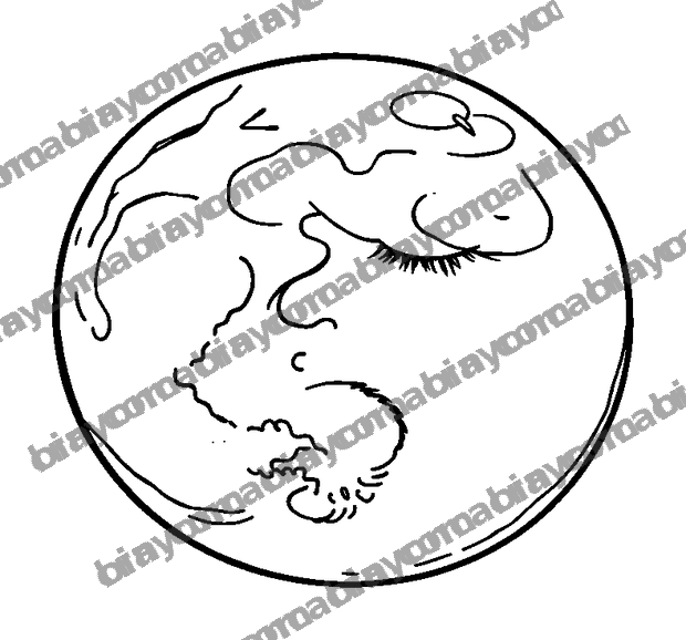 Sleepy Moon colouring page — free printable for teens