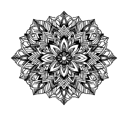 Soft Pillow Colouring Page (Adults, Intricate)