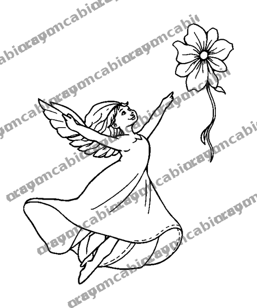 Swinging Breeze Joy colouring page — free printable for adults